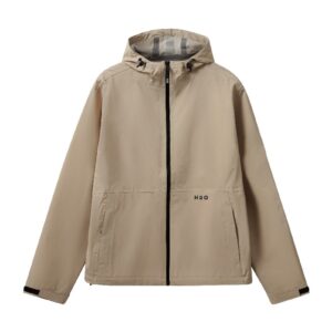 H2O - Regnjakke - Bornholm Rain Jacket - Warm Grey