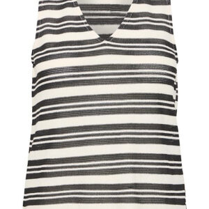 Ichi - Top - IH Marlenna TO - Birch w. Black stripe