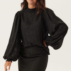 Jacquard Smock Blouse