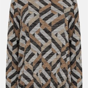 Langærmet jerseytop