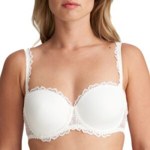 Marie Jo BH Jane Padded Strapless Bra Benhvid B 80 Dame