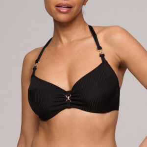 Marie Jo Emly bikini top med bøjle, sort, Størrelse: 70D, Dame