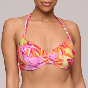 Marie Jo Shubra bikini top med bøjle, multi, Størrelse: 75D, Dame