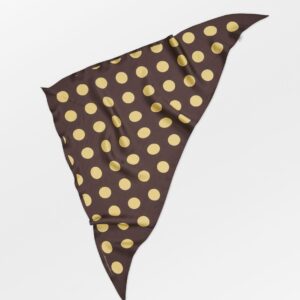 Maxi Polka Triangle Sia Scarf