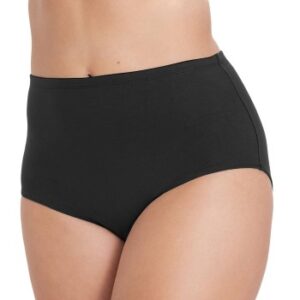 Miss Mary Organic Cotton Maxi Panty Trusser Sort bomuld 42/44 Dame