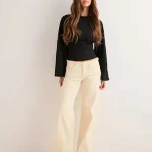 Nelly - Gul - No Waist Loose Jeans