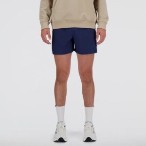 New Balance RC Seamless 5 Inch Shorts XXL Herre - Komfortable løbeshorts i blå til aktive mænd