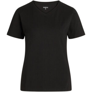 Norvig Ladies V-Neck t-shirt, sort, Størrelse: M, Dame