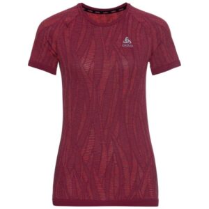 Odlo Blackcomb T-shirt Korte Ærmer Lilla Str. XL til Aktiv Løb og Træning