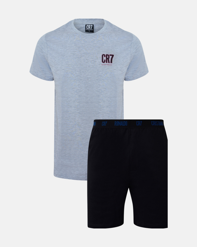 Pyjamas m. shorts | 100% bomuld | Multifarvet Pyjamas m. shorts | 100% bomuld | Multifarvet