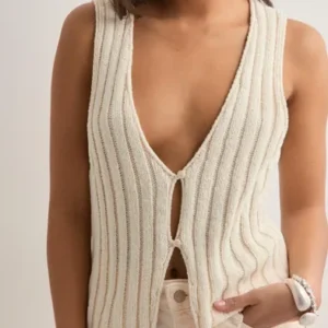 Samsøe Samsøe - Beige - Salou vest 15178