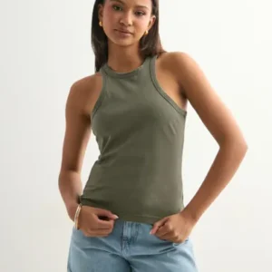 Samsøe Samsøe - Grøn - Helene tank top 11725