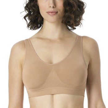Schiesser BH Bustier Removable Pads Bra Beige polyamid 3XL Dame Schiesser BH Bustier Removable Pads Bra Beige polyamid 3XL Dame