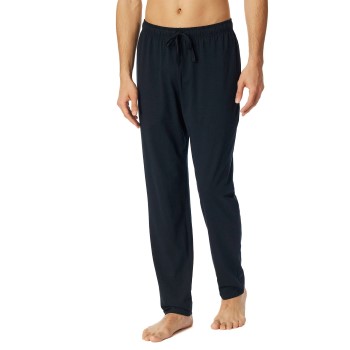 Schiesser Mix and Relax Cotton Long Pants Mørkblå bomuld XX-Large Herre Schiesser Mix and Relax Cotton Long Pants Mørkblå bomuld XX-Large Herre