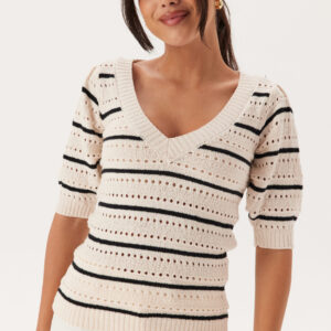 Short Sleeve Knit Sweater