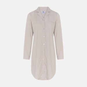 Skjorte-natkjole | Bambusviskose | Sand