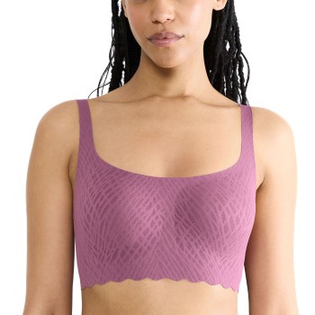 Sloggi BH ZERO Feel Bliss Top Lilla X-Small Dame Sloggi BH ZERO Feel Bliss Top Lilla X-Small Dame