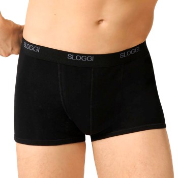Sloggi For Men Basic Shorts Sort bomuld Small Herre Sloggi For Men Basic Shorts Sort bomuld Small Herre