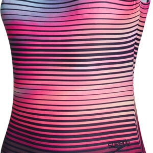 Speedo Placement Uback 1 Piece Badedragt Dame 36 Multifarvet