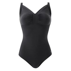 Speedo Sculpture Watergem Black Dame 38 Sort