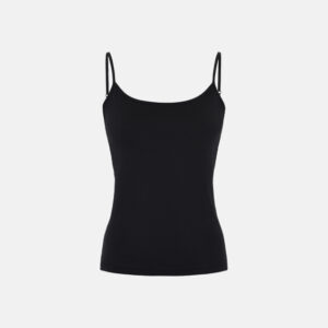 Stroptop | GOTS bomuld | Sort