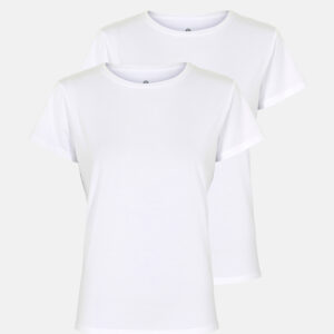 T-shirt 2-pak | Bambusviskose | Hvid