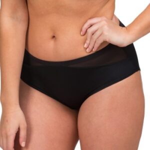 Trofe Bella Midi Trusser Sort polyamid XX-Large Dame
