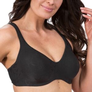 Trofe Ebba Underwire Bra BH Sort D 75 Dame