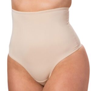 Trofe Shaping High Waist Thong Trusser Beige 3XL Dame