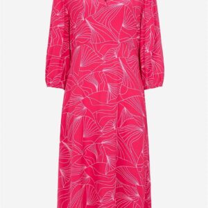 Vævet kjole med lommer