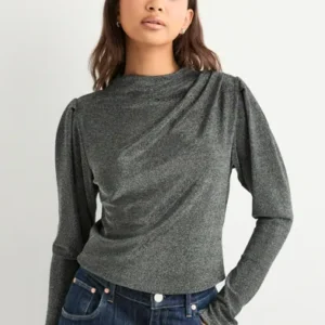 Vero Moda - Sølv - Awdynasty Ls High Neck Top