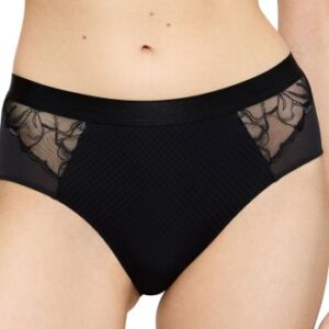 Wild Azalea Florale Maxi Trusser Sort 40 Dame