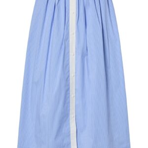 Y.A.S - Nederdel - Abri Hw Long Skirt - Vista Blue