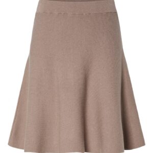 Y.A.S - Nederdel - Fonny Hw Knit Skirt S. - Fungi