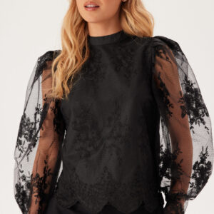 Yaslisa Ls Lace Top W Lining