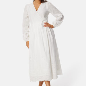 Yasluma LS Long Wrap Dress
