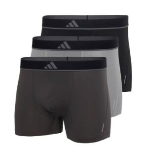 adidas 3P Active Micro Flex Trunk Sort/Grå polyester Medium Herre
