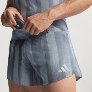 adidas Adizero P Shorts Herre 3 Inch Grå - Letvægts shorts til hurtige løbeture