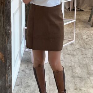 Continue - Nederdel - Jeanne Skirt - Brown