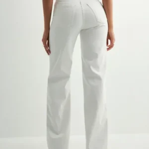 Dr Denim - Hvid - Moxy Straight