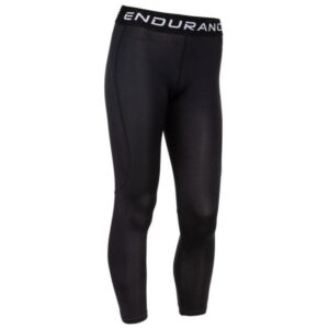 Endurance Power Lange Tights Str. 140 (10ÅR) Junior - Sort til aktiv leg og løb