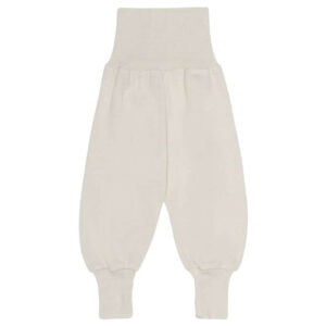 Engel Natur Babybukser m. Taljerib - Uld/Silke - Natur