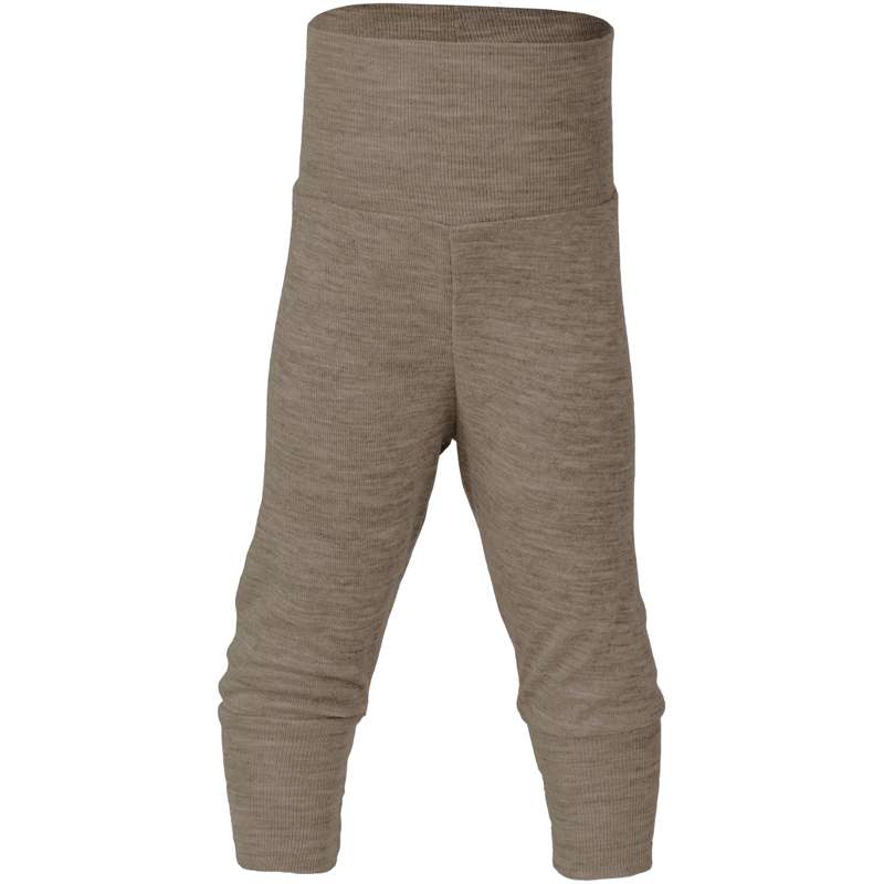 Engel Natur Babybukser m. Taljerib - Uld/Silke - Walnut Engel Natur Babybukser m. Taljerib - Uld/Silke - Walnut