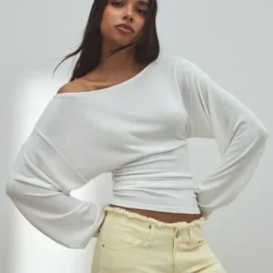 Nelly - Hvid - My Chill Boatneck Sweat