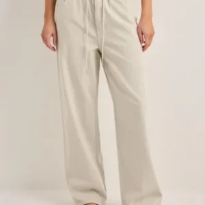 Only - Beige - Onlsilla Lw Sporty Str Pant Cc Pnt