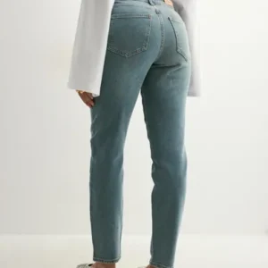 Only - Blå - Onlemily Hw Stretch Ank Dnm CRO787