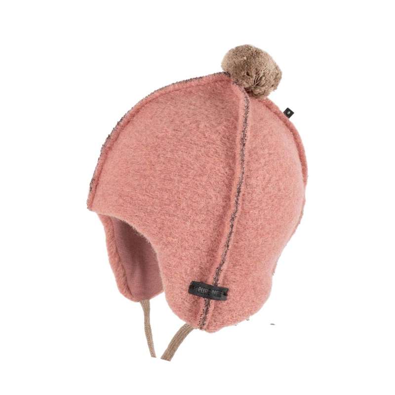 Pure Pure Hue m. Pompom - Uld - Shadow Rose Pure Pure Hue m. Pompom - Uld - Shadow Rose