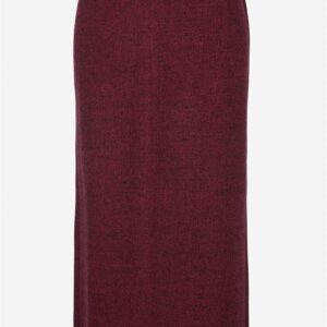 Superblød nederdel med slids Beata