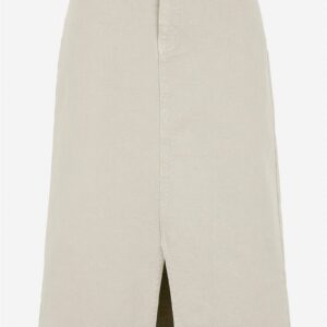 Twillkjole med slids