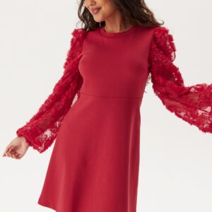 3D Floral Sleeve Short